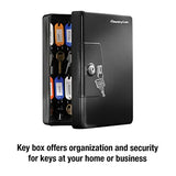 SentrySafe Key Box, Small Key Lock Box, 0.06 Cubic Feet, KB-25, Black