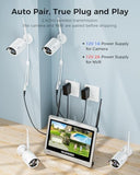 [16CH Expandable] Hiseeu Home Security System