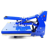 Heat Press Machine for T-Shirt Printing, 16" x 20" Auto Open, Stainless Steel