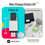 Liene PixCut S1 Inspire Kit - All-in-One Color Sticker Printer & Cutting Machine