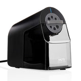 X-ACTO Pencil Sharpener, School Pro Electric Pencil Sharpener, With Six Size Dial, XL Shavings Bin, Black, 1 Count - Heavy Duty