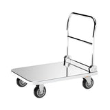 Hand Truck, Heavy Duty Foldable Push Cart Dolly for Warehouse, Luggage