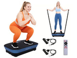 Vibrating Plate Machine,180 Speeds Shake Plate for Lymphatic Drainage Weight Loss, Vibration Fitness Platform 460LB Capacity Whole Body Workout