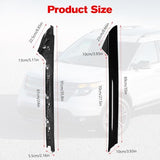 A-Pillar Windshield Molding Trim Kit Front Outer & Inner (Left & Right) Fit for 2011-2019 Ford Explorer 4 Door Utility, Replace BB5Z7803144AA BB5Z7803145AA BB5Z7803136BA BB5Z7803137BA 926-450 926-451