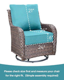 ACTREST Luxury 6-Inch Outdoor Seat Cushions