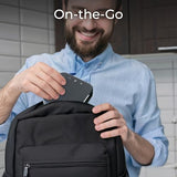 COOLPO Conference Speaker and Microphone, Protable USB C & Bluetooth Speakerphone for Computer, Laptop Speakers with mic, 360° Voice Pickup