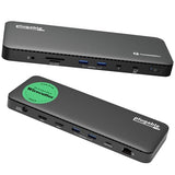 Plugable Thunderbolt 4 Dock with 100W Charging, Thunderbolt Certified, Laptop Docking Station