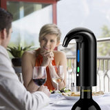 Electric Wine Aerator & Automatic Wine Dispenser, USB Rechargeable One-Touch Wine Decanter Pourer, Fast Aeration Wine Accessories