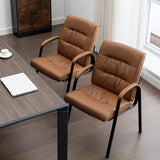 Office Guest Reception Chair Set of 6, Conference Room Chairs Waiting Room Chairs 6 Pack
