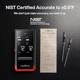 ThermoMaven Smart Bluetooth Wireless Meat Thermometer: Standalone Base, WiFi Unlimited Range, 6 Sensors with NIST Certified Accuracy, 2 Probes for Kitchen, BBQ, Grill, Oven, Smoker, Rotisserie