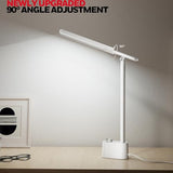 Honeywell Upgraded LED Desk Lamp - H01 Pro Sunturalux™ Foldable Desk Light with USB A+C Charging Port, 3 Color Modes (White)