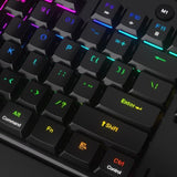 Redragon K618 PRO 3-Mode Wireless RGB Mechanical Keyboard, BT/2.4Ghz/Wired Low Profile Win/Mac Gaming Keyboard