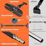 Sportneer Pull Up Bar Doorway Chin Up Bar No Screws Door Frame Chin Up Push Up Sit Up Bar Adjustable 75-94cm (29.5''-37'') Up to 200kg Capacity Workout Bar Sportneer
