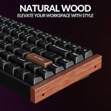 Rapid Trigger Wireless Custom Keyboard with Hall Effect Gateron Double-Rail Magnetic Switch