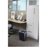 Rubbermaid Commercial Products 6 Pack Resin Wastebasket/Trash Can, 7-Gallon/28-Quart, Gray, Plastic
