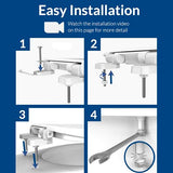 Toilet Seat with Built-In Potty Training Seat Mayfair