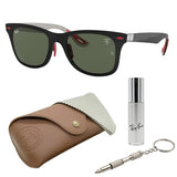 Ray-Ban RB8395M CARBON FIBER WAYFARER SCUDERIA FERRARI Sunglasses with Kit