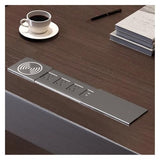 zhongxlla Standing Desk, Office Executive Desk with Storage Drawer, Modern Wooden Study Writing Workstation