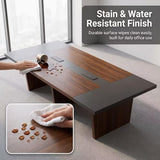 Conference Table, 142" L x 56" W x 30" H Large Meeting Table for 10 People