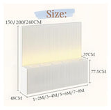 Portable Room Divider - No Drilling Folding Privacy Screen for Home, Studio