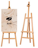 Painting Easel for Adults, Adjustable Heavy-Duty Wooden Art Easel for Painting