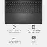 Dell 15 Touchscreen Laptop, Intel Ultra 7 255U AI CPU, 32GB RAM