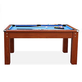 5.5-Foot Billiard/Pool Table (Brown) RACK