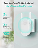 Doorbell Camera Wireless with Solar Panel, Nonstop Power Video Doorbell with Head-to-Toe View, No Monthly Fee