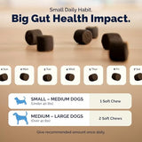 Vetnique Glandex Probiotics for Dogs Chews, 5 Strains, Prebiotics & Enzymes