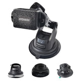 UAYESOK Suction Cup Mounting Disk Dashboard Windshield Pad Mounting Plate for Car Phone Holder Handheld Radio Mount, 78mm Strong Adhesive Disc for Dash Camera, GPS, Tablet (2 Packs)