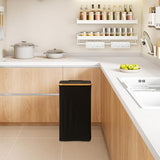 Eco-Friendly Kitchen Trash Cans | Reusable Integrated Bags for Garage, Office