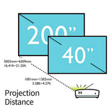 LED Full HD Conference Room Projector | 4000 Lumens | 1080P | 98% REC.709 | 2D & Auto Keystone | Dual HDMI | 4K HDR Compatible | Screen Casting