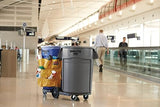 Rubbermaid Commercial Products BRUTE Heavy-Duty Round Trash/Garbage Can, 20-Gallon, Gray, Outdoor Waste Container