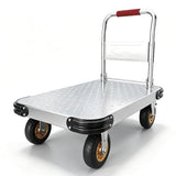 Duty Flatbed Push Cart Dolly Hand Truck Platform Truck
