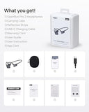 OpenRun Pro 2 Mini -Open-Ear, Bone Conduction Sport Headphones -with Reflective Strip -Sweat Resistant