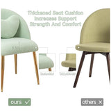 Hobooment Vanity Chair,Accent Makeup Comfy Cute Desk Girls Fluffy Chairs