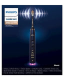 Philips Sonicare DiamondClean Smart 9750 Electric Toothbrush, Sonic Toothbrush with App, Pressure Sensor, Brush Head Detection, 5 Brushing Modes and 3 Intensity Levels, Lunar Blue, Model HX9954/74