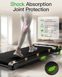 Walking Pad with Incline, Akluer Incline Treadmills for Home, 2.5 HP Under Desk Treadmill Small with Remote Control, Walking Pad Small Treadmill with LED Display