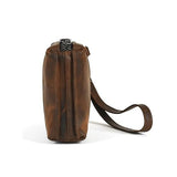 Wallet Men's Handbag Genuine Leather Soft Clutch Bag Retro Oxhide Long Leisure Phone Minimally Designed