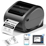 Phomemo Ethernet Thermal Label Printer 4x6, Bluetooth Shipping Label Printer for Small Business, Home, Office