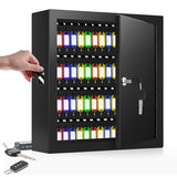 Nebakne 100 Keys Key Cabinet, Anti-Theft Key Lock Box with Key Tags