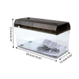 BUXGWLCH Electric Dual-Use Mini Paper Shredder Small A4 Bill Letter Document Invoice Cutting Tool for Home Office