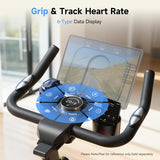 YPOO Exercise Bike, Adjustable Magnetic Resistance Stationary Bikes for Home Cardio with Exclusive App, Indoor Bike with 330lbs Weight Capacity