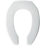 BEMIS 3L2155T 000 Medic-Aid 3" Lift Raised Open Front Plastic Toilet Seat, ELONGATED, Long Lasting Solid Plastic, White