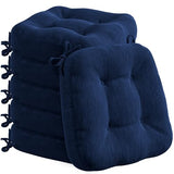 Codi 6 Pack Dining Chair Cushions, Thick Chairs Pads for Indoor Kitchen Room