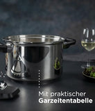 Hotel Stainless Steel Pressure Cooker with Side Grips, 12 Litre / 28 cm KUHN RIKON