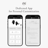Final Audio TONALITE Wireless Earbuds – Personalized Timbre with Head and Ear Scanning