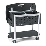 Safco Scoot Mobile File Cart with Work Surface, Fits Letter and Legal-Size Hanging Folders