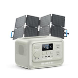 BLUETTI Elite 30 V2 Solar Generator with 60W Solar Panel (Ships Separately), 288Wh LiFePO4 Portable Power Station, 600W AC Ports (1500W Power Lifting), UPS, Fast Charge for Camping, Road Trip, Travel