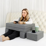 Lap Desk for Reading, Gaming, Working & Writing, Arm Rest for Adults on Bed